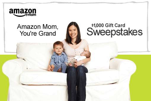 Amazon Mom Youre Grand Sweepstakes Banner