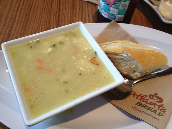 Photo A Day - Atlanta Bread Chicken Dumpling Soup