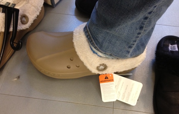 Wordless Wednesday - Me in Crocs