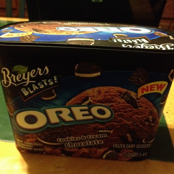 Photo A Day - Oreo Blasts Cookies and Cream Chocolate ice cream