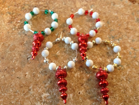 Photo A Day - Wine Glass Charms