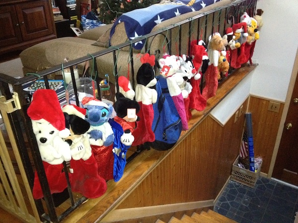 Wordless Wednesay - Mom and Dads Christmas Stockings