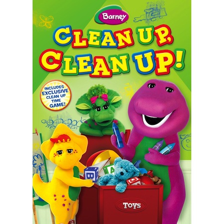 Barney Clean Up Clean Up DVD