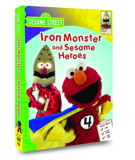 Sesame Street: Iron Monster and Sesame Heroes DVD