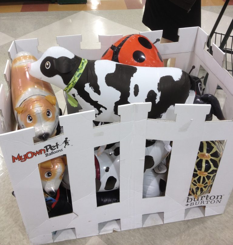 Wordless Wednesay - Pet Balloons