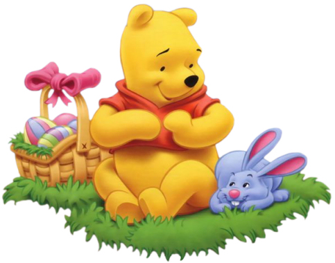 Easter Pooh Bunny