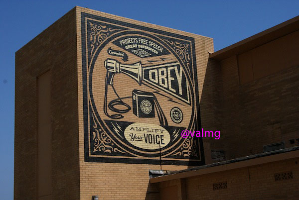 Wordless Wednesday - Voice building photo, Asbury Park, NJ