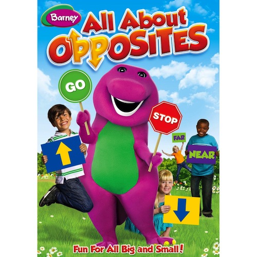Barney: All About Opposites DVD
