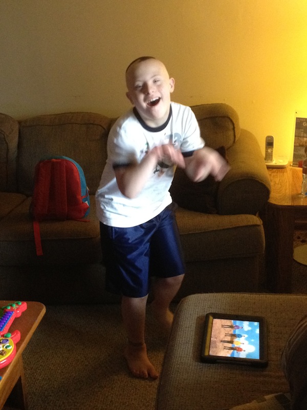Wordless Wednesday - My Son Dancing To The Wiggles