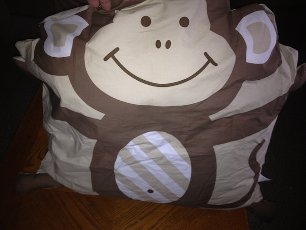 CompanyKids Pillowcase Friends Monkey