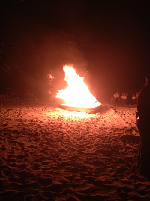 POW/MIA Watchfire 2012 Burning