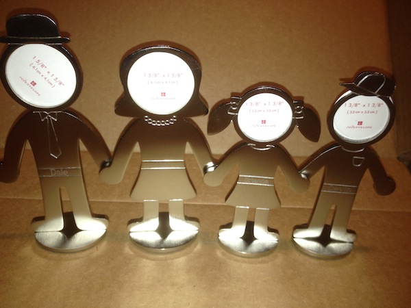 Red Envelope - Personalized Hand In Hand Family Photo Frames
