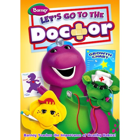 Barney Lets Go To The Doctor DVD