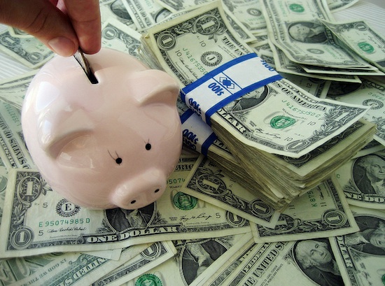 Saving Money with Piggy Bank