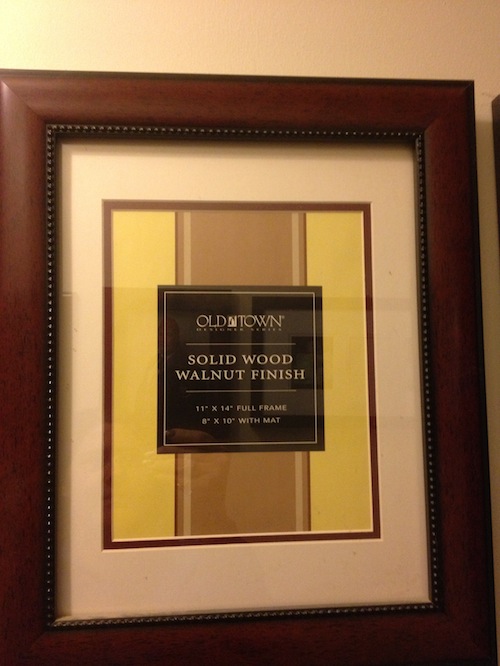Wordless Wednesday - Empty Frame