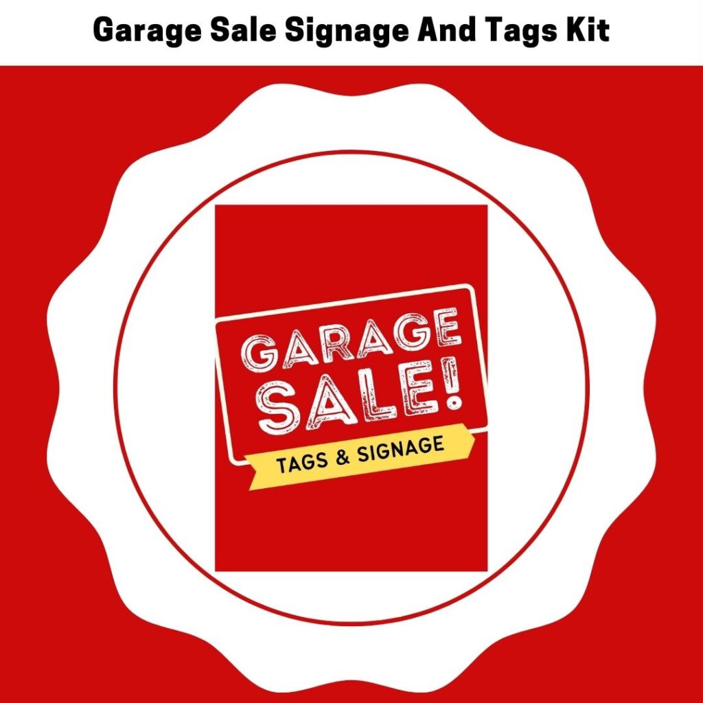 Complete Garage Sale Kit
