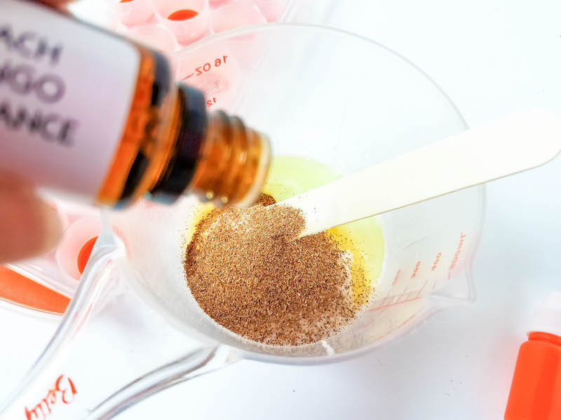 DIY Craft - Apricot Mango Peach Sugar Scrub Cubes